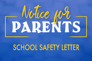 School Safety Letter