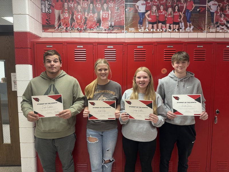 September 2023 MHS Students of the Month